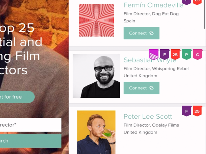 #3 on Creative Pool's Top 25 Influential and Inspiring Film Directors Poll