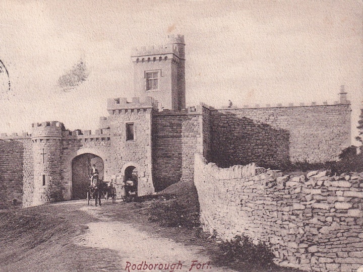 Rodborough Fort near Stroud (Frith's Series) posted August 13th 1904 1/2.