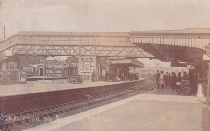Stapleton Road Station (Bristol) posted on September 18th 1907.