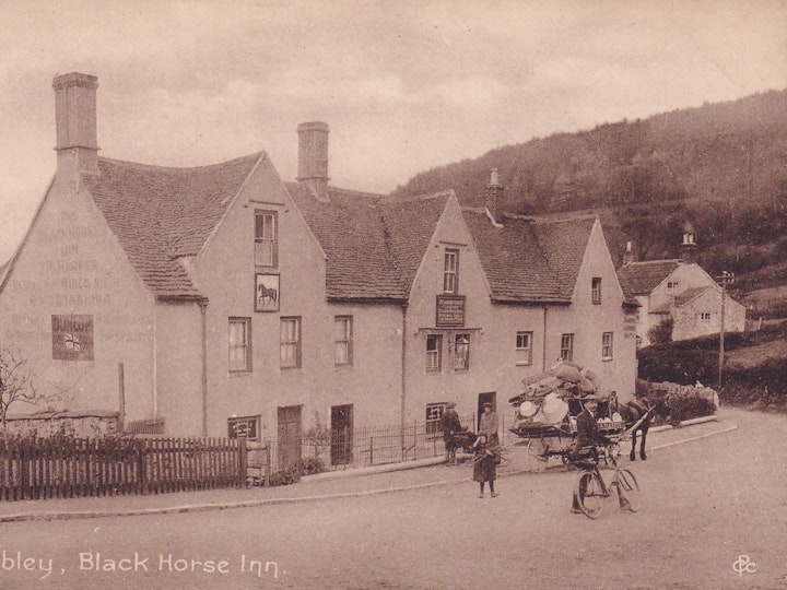 The Black Horse Inn, North Nibley (The Cotswold Publishing Co., Ltd., Wotton-under-Edge).