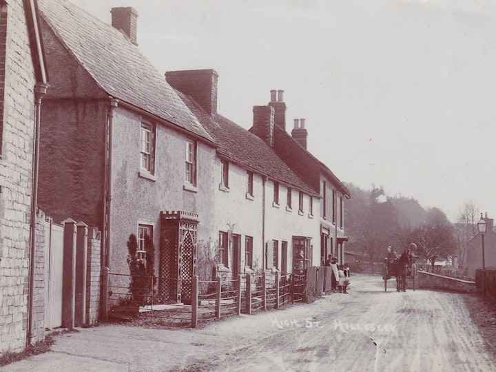 The High Street, Hillsley posted on October 5th 1909.