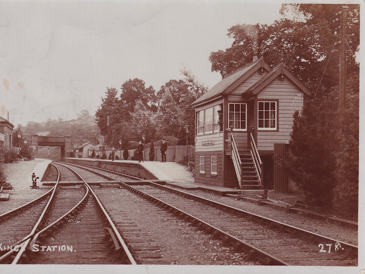 Charlton Kings Railway Station near Cheltenham 1/2.