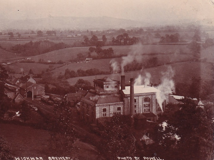 Wickwar Brewery near Yate posted May 31st 1905 (Powell).