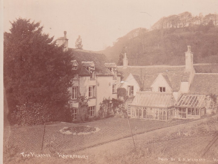 The Vicarage, Hawkesbury (E.R. Werrett, Hillsley).