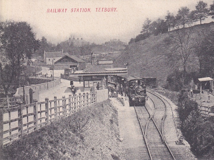 Tetbury Railway Station (E.T. Lamb, Photographer, Tetbury)