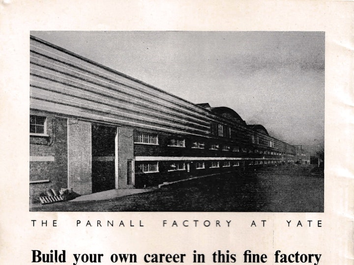 Advert from the Coronation Souvenir programme of 1953 published by Yate Parish Council