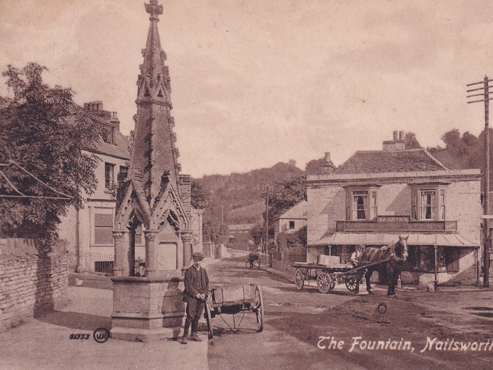 The Fountain, Nailsworth (H. P. Hull, Printer & Stationer, Nailsworth)