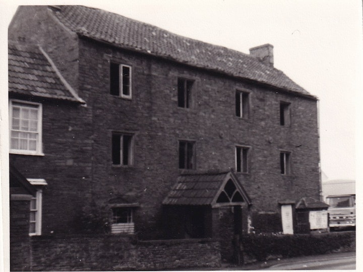 Photograph of the hat factory in Frampton Cotterell taken in 1972