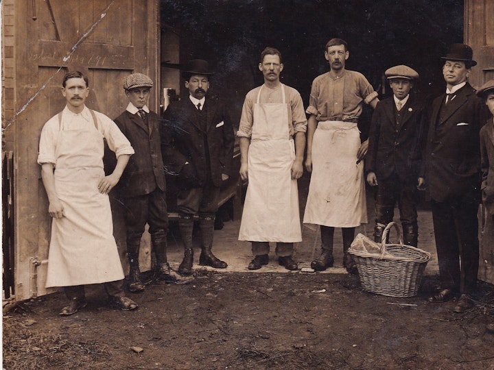 Bakery in Chipping Sodbury believed to have been taken on October 9th 1903 (MD)