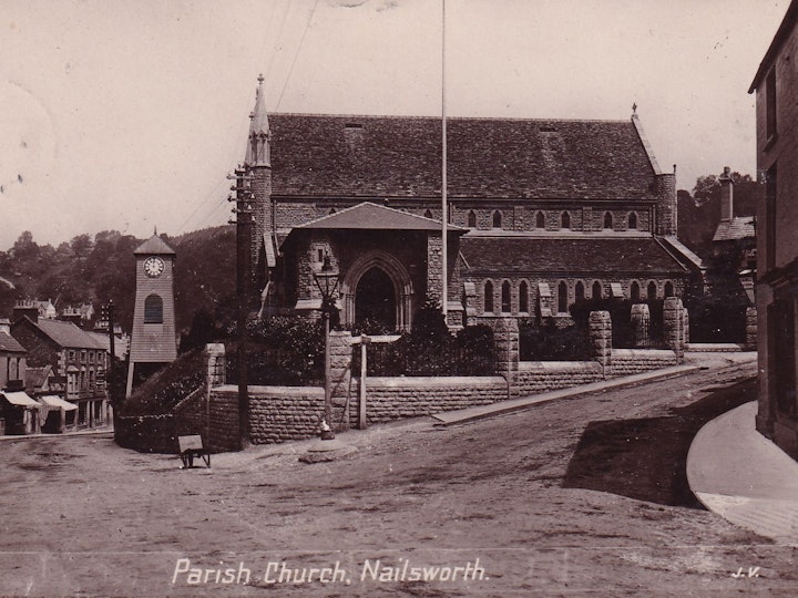 Parish Church at Nailsworth (Valentine's XL  Series, Real Photo Cards).