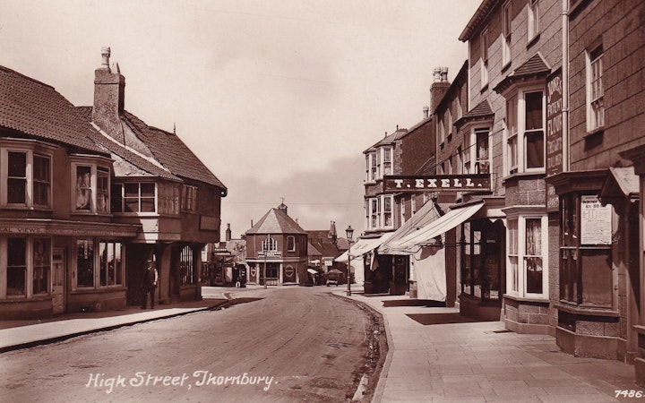High Street, Thornbury in Gloucestershire