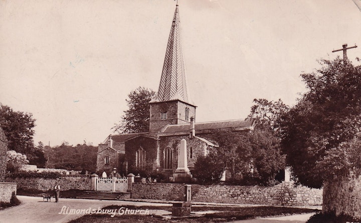 Almondsbury Church in Gloucestershire 1/2.