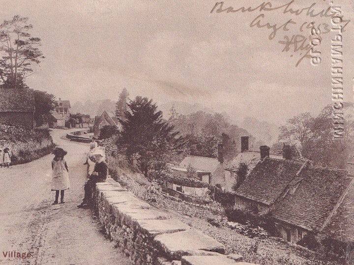 Sapperton Village (Dennis Moss, Cirencester) posted on 15th August 1913.