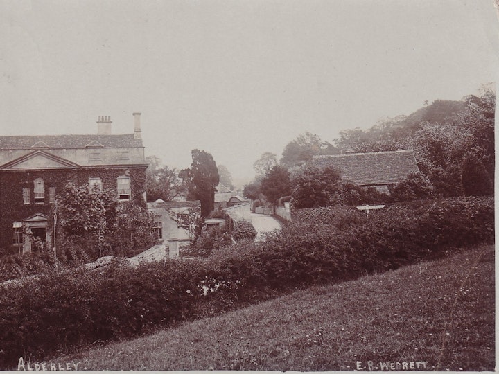 Alderely (E.R. Werrett, Hillsley) posted on May 17th 1907.