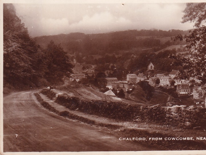 Chalford from Cowcome, near Stroud sent 30 April 1943