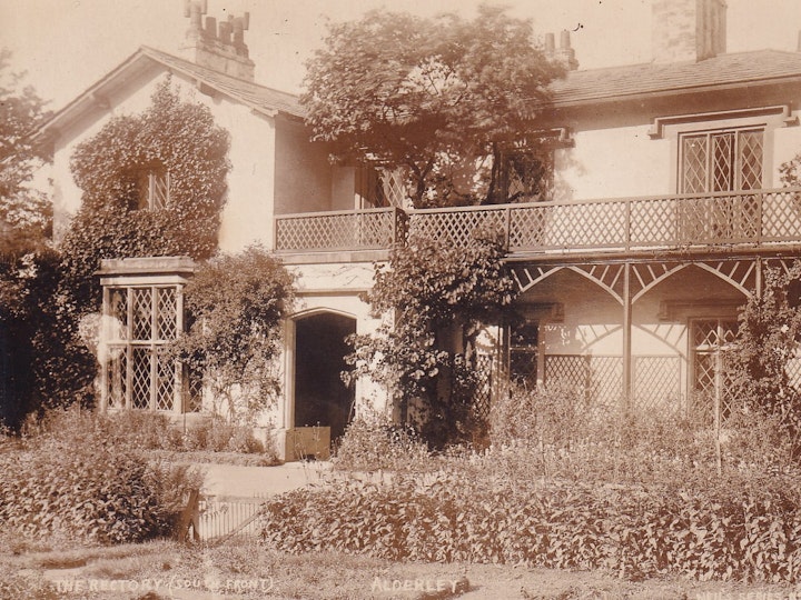 South face of the Rectory at Alderley (Neil's Series No. 502).