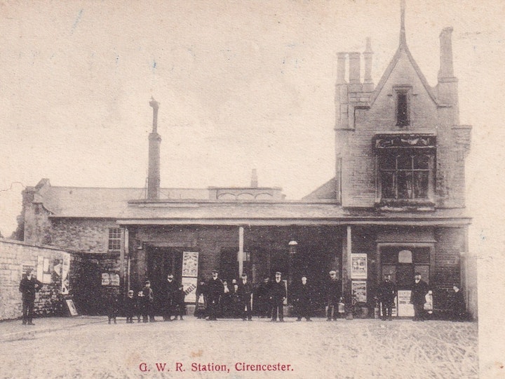 G.W.R. Railway Station at Stroud