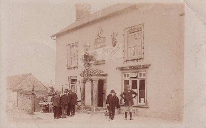 The Railway Tavern at Charfield in Gloucestershire