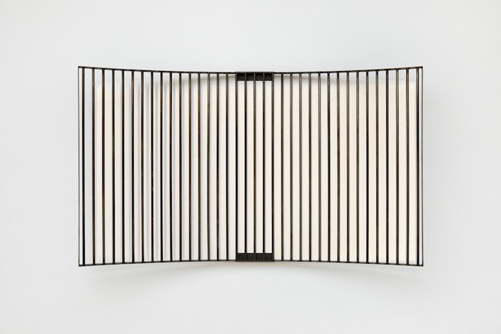 Liwia Dekert Saatchi Screen 5 - Screen Le Secret, 2021
Steel, light