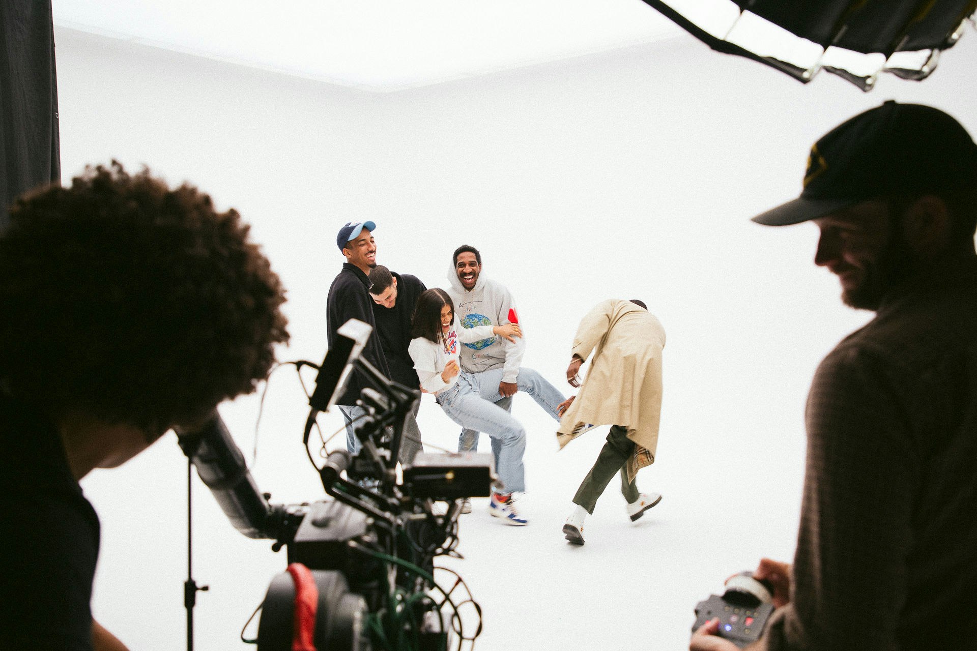 Behind the scenes of the Ama Lou 'Northside' shoot in LA - Producer Sam Hunt, Photo by Haley Blavka