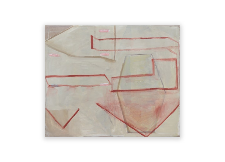 Recent Paintings - Ordinance (RW), 2020/23, acrylic and oil paint on linen, 60 x 72 cm.
