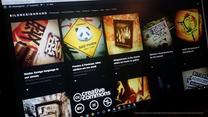 Studio Memory Lane | The workshop