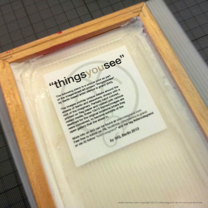 Studio Memory Lane | The workshop