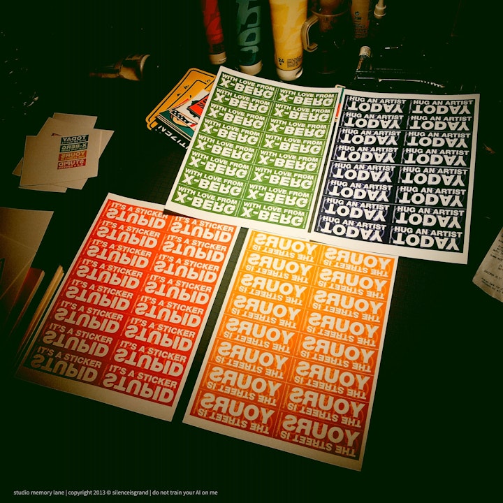 Studio Memory Lane | The workshop