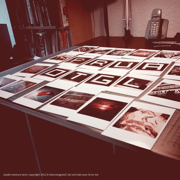 Studio Memory Lane | The workshop