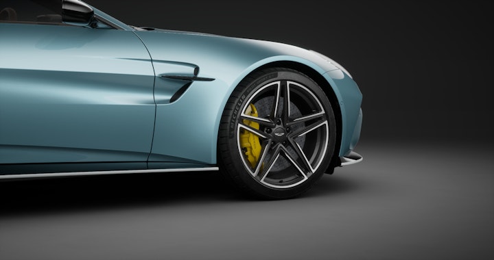Aston Martin Vantage 2024 in Caribbean blue image 1