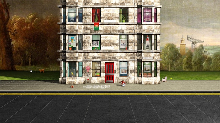 Glasgow | Tenements Special | Personalised Art | Galicia