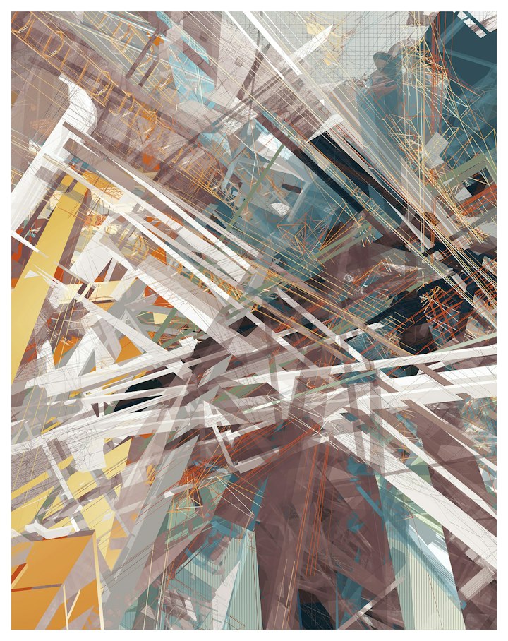 Strength Abstract The Strength Within - Industrial Abstract Art Series - Michael Murray ...