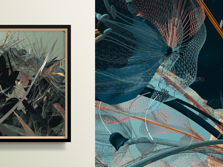 New Abstract Art series | Floral + Botanical Collection