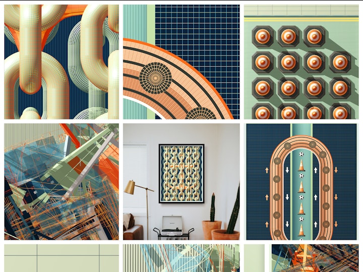 2024 Art Highlights | Part 4 | Industrial Abstract Art | Glasgow Icons