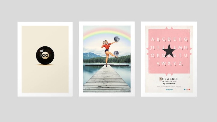 Art Curation | PBSA | Student Roost Belfast | Movie posters and game art