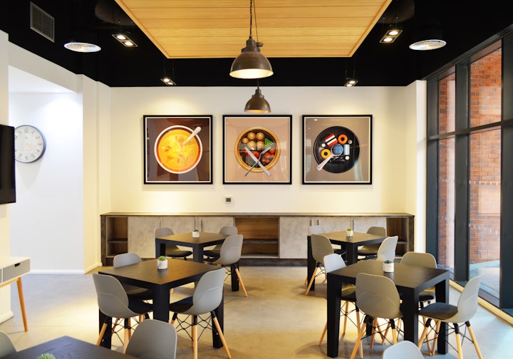 Bespoke Art  - Kitchen restaurant area - food art
