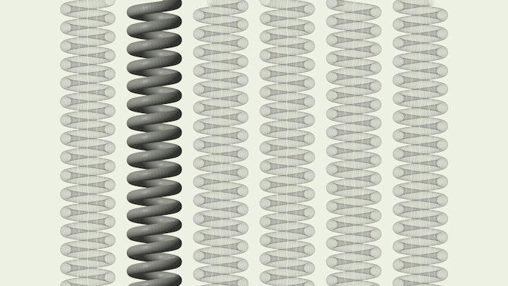 Exclusive Art Collection | Industrial Springs Abstract Art | Artiq | London