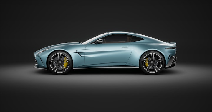 Aston Martin Vantage 2024 in Caribbean blue image 4