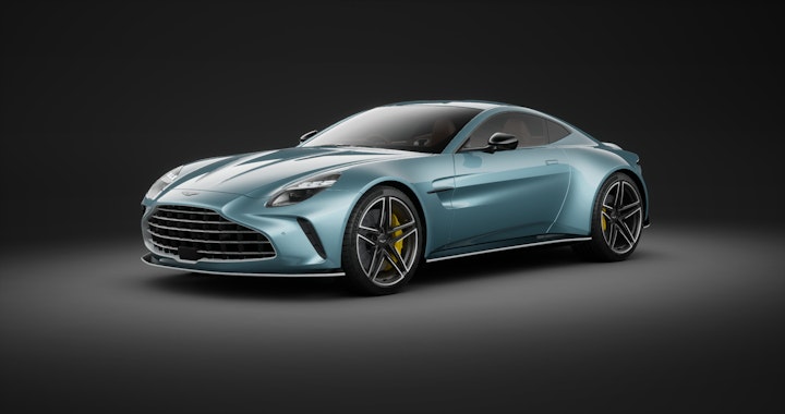 Aston Martin Vantage 2024 in Caribbean blue image 2