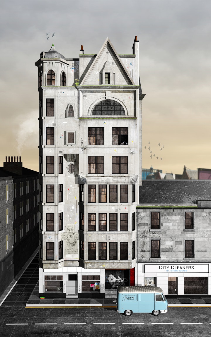 Glasgow Art and Architecture - The Lion Chambers