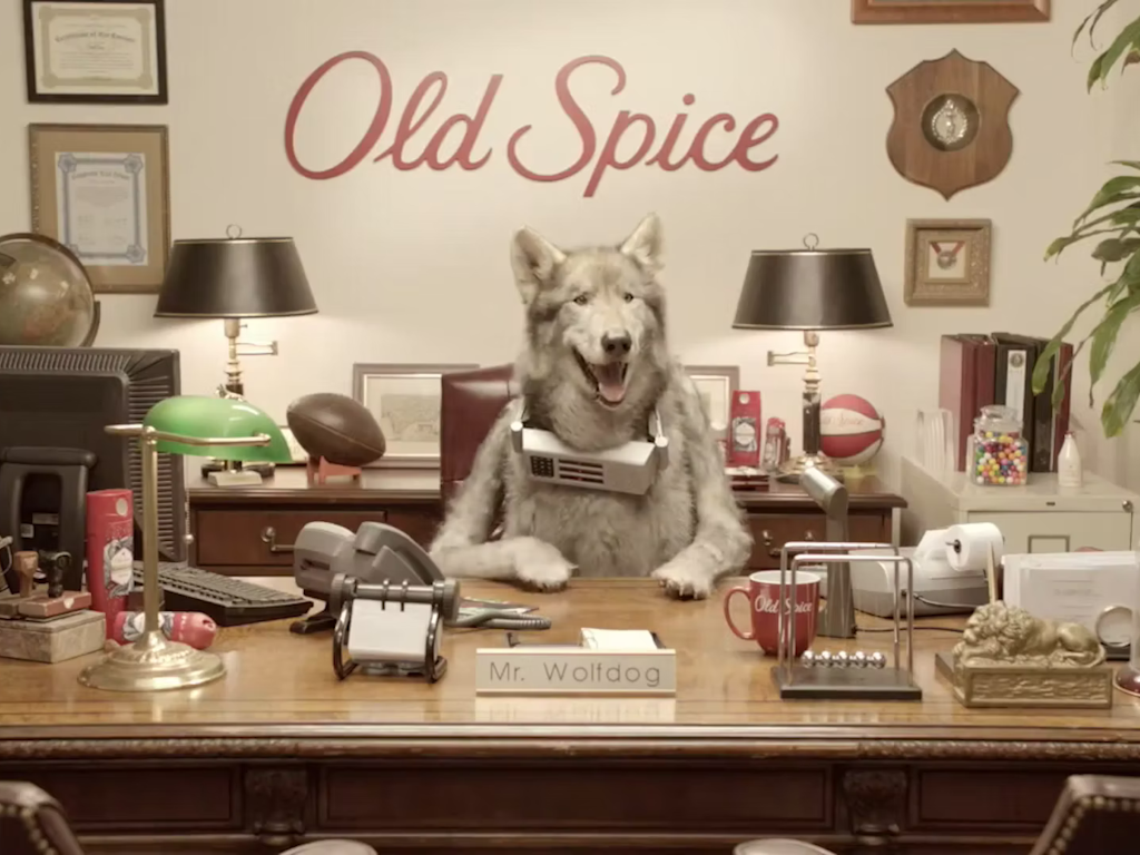 Old Spice - Meet The Wolfdog