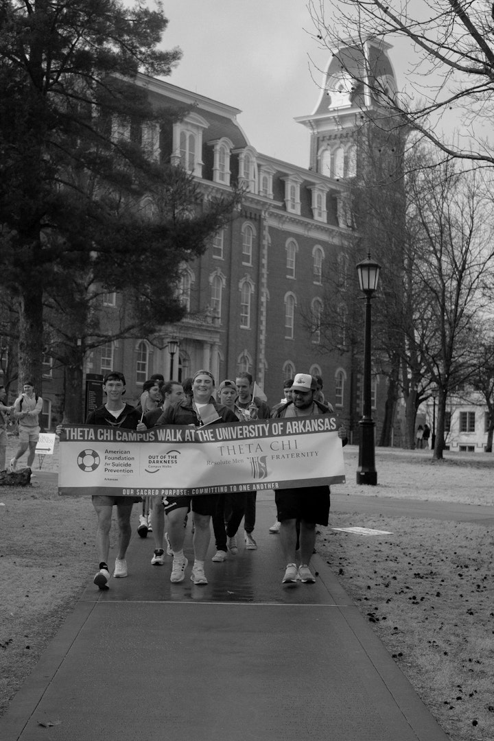 “Out of the Darkness” Campus Walk w/ Arkansas Theta Chi -