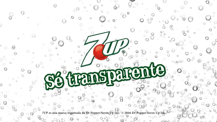 7UP - Sé Transparente