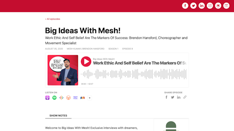 BIG IDEAS WITH MESH