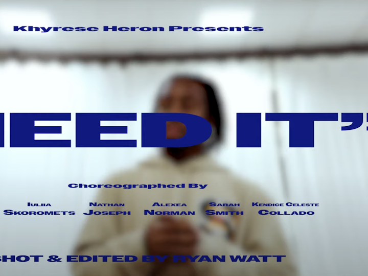 Need it Concept Video