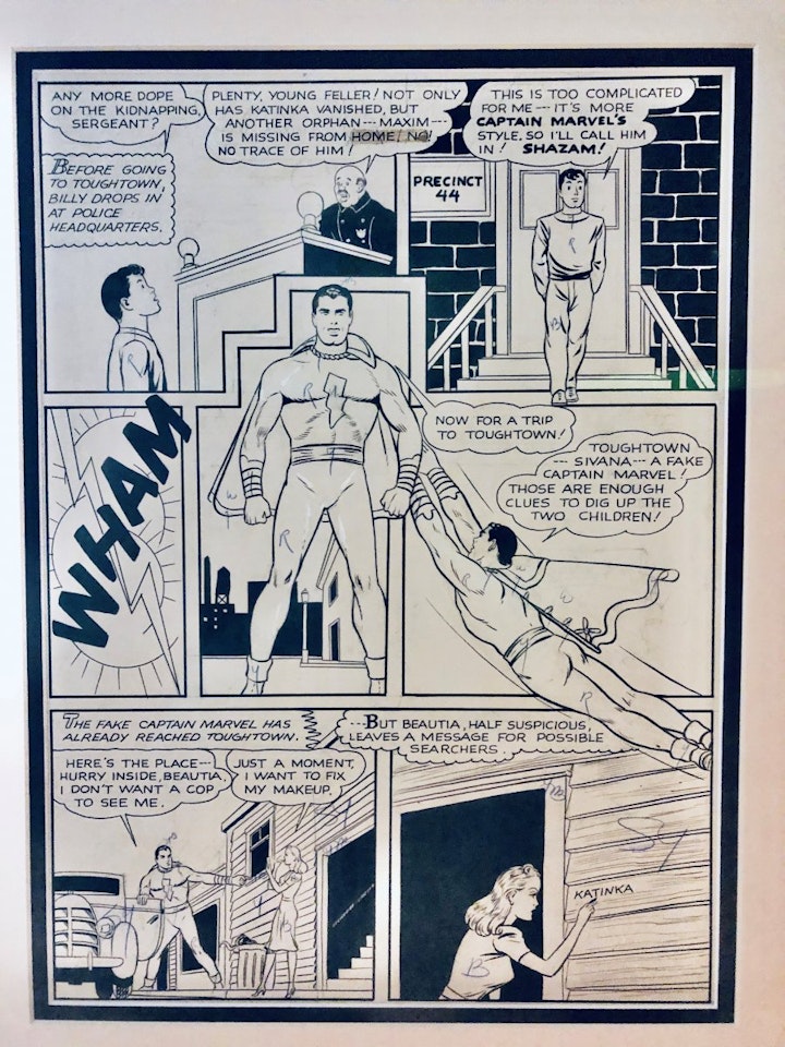 CC Beck CAPTAIN MARVEL #5 1941 Page9 Original Art