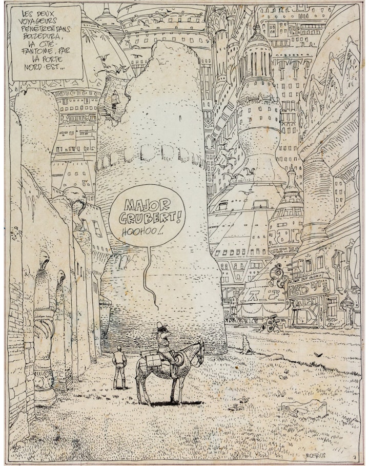 Jean Giraud (Moebius) Major Fatal, Le Garage Hermétique 1976