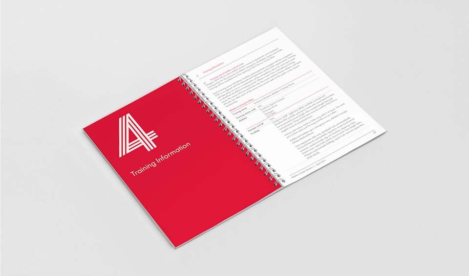 Glasgow 2014 - Athletics Guide inner spread.