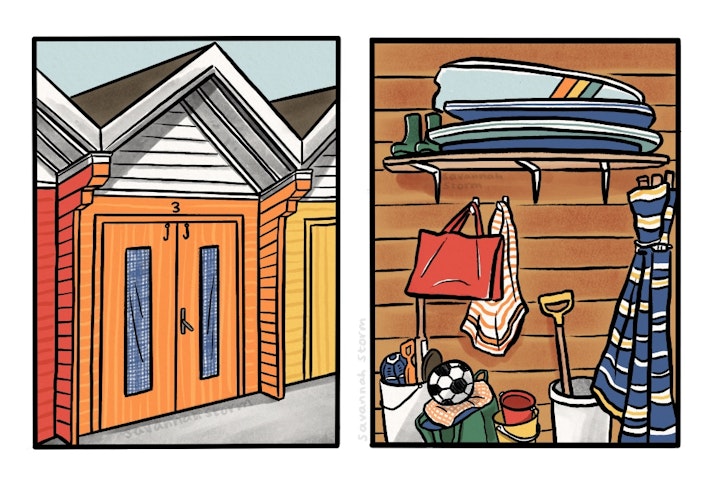 Beach Chalet Comic