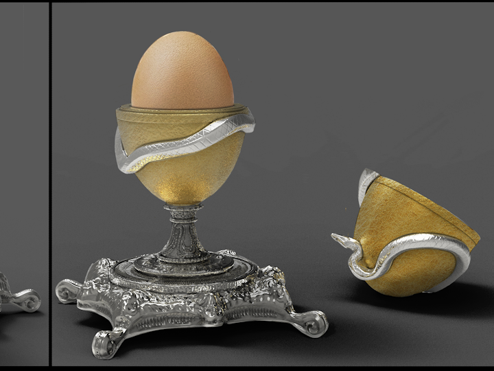 Bathhurst's egg cup holder 'Infinite'
